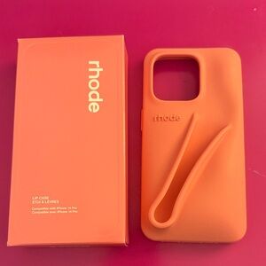 RHODE Peach Pit iPhone 14 Pro Case